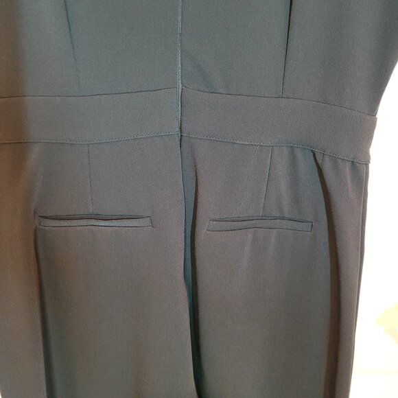 DRA Los Angeles Anthropologie Kaia Cropped Jumpsuit in Dark Green Small - Picture 5 of 12